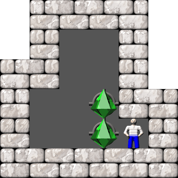 Sokoban Mass Remodel level 418